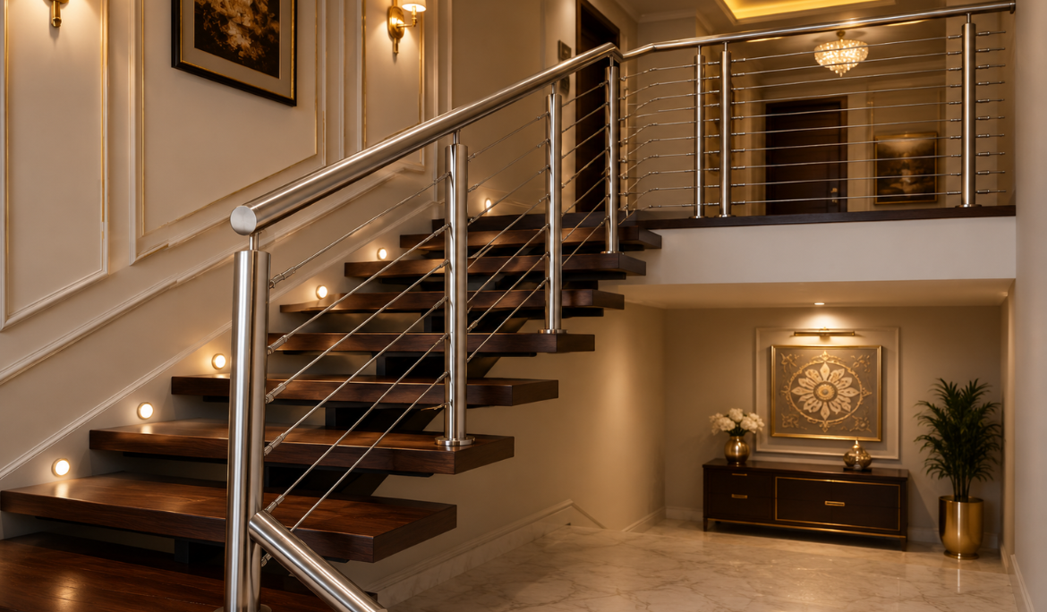 Simple Stainless Steel Grills For Stairs Get More Photos Interested in this product Get Best Quote Simple Stainless Steel Grills For Stairs